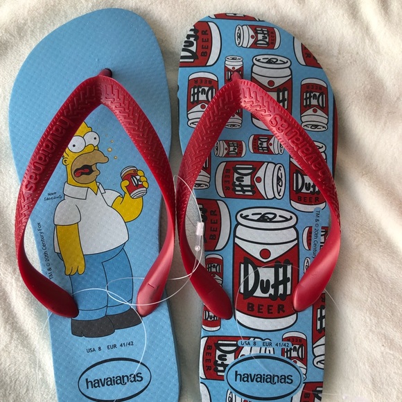 Havaianas NEW The Simpsons and Advengers. Size 39-40. - Picture 1 of 2